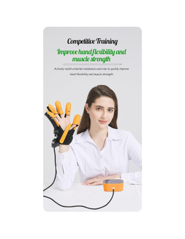 Guantes Robot de Rehabilitación FGNJJKL para Hemiplejía