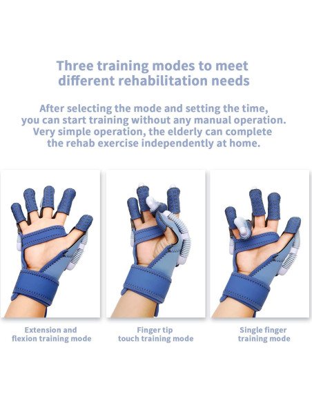 Guantes de Rehabilitación XFT para Mano Izquierda - Grande