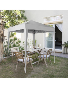 Carpa Pop Up 2x2m ANTSKU Blanca Impermeable con Bolsa 2