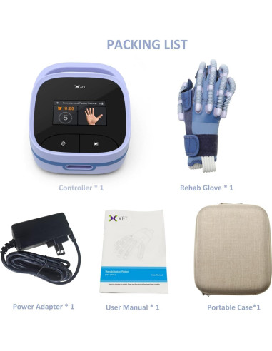 Guantes de Rehabilitación XFT para Mano Izquierda - Grande