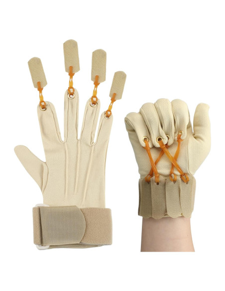 Guante de Ejercicio de Tracción Cuffbow para Rehabilitación de Manos