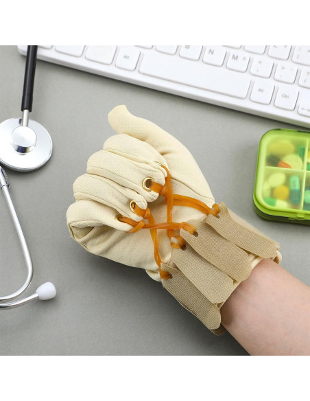 Guante de Ejercicio de Tracción Cuffbow para Rehabilitación de Manos