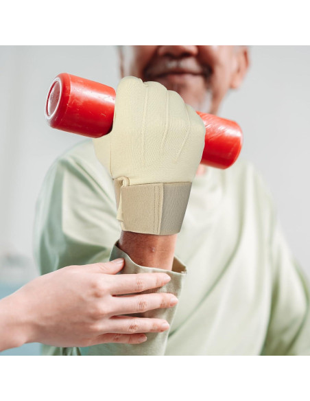 Guante de Ejercicio de Tracción Cuffbow para Rehabilitación de Manos