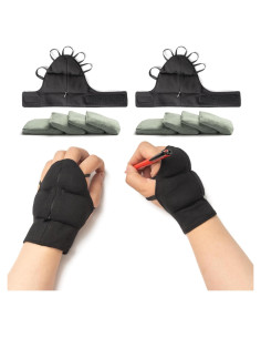 Guantes con peso ajustable Flyangle para temblores M 2PK