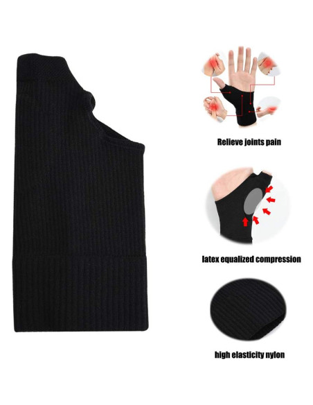 Guantes de Compresión para Artritis YHOUMEW - Soporte de Muñeca