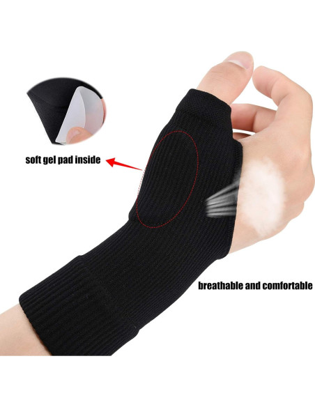 Guantes de Compresión para Artritis YHOUMEW - Soporte de Muñeca