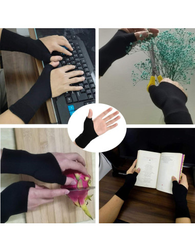 Guantes de Compresión para Artritis YHOUMEW - Soporte de Muñeca
