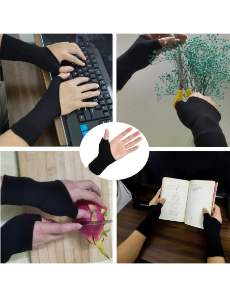 Guantes de Compresión para Artritis YHOUMEW - Soporte de Muñeca