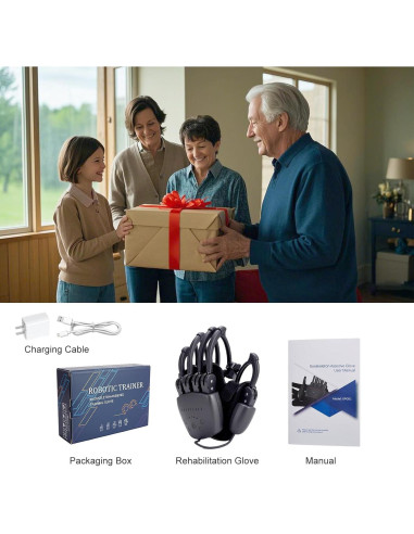 Guantes Robóticos de Rehabilitación Dresgor Mano Izquierda-S
