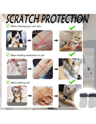 Botas de Rehabilitación para Gatos Aetomtins - 4 Pcs Ajustables