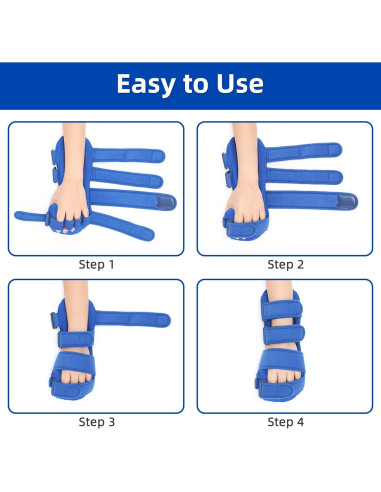 Férula de Mano en Reposo Fanwer Grande Izquierda para Recuperación