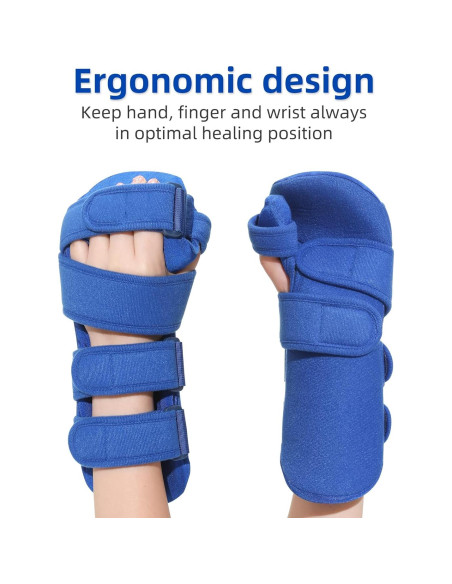 Férula de Mano en Reposo Fanwer Grande Izquierda para Recuperación