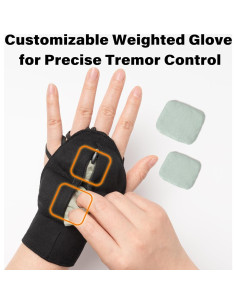 Guantes con peso ajustable SteadyHand para temblores - Baby Noah 2