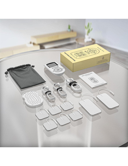 Unidad TENS EMS KRL.CARE Doble Canal 40 Intensidades Masajeador