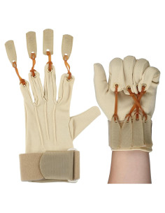 Guante de Ejercicio de Tracción Cuffbow para Rehabilitación de Manos