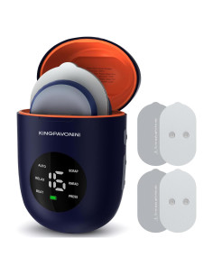 Unidad TENS Inalámbrica KingPavonini U8PRO, Estimulador Muscular 6 Modos