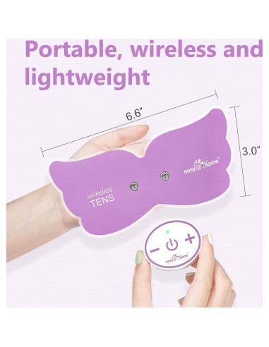 Estimulador TENS Easy@Home EHE019 Inalámbrico 6 Modos 20 Intensidades