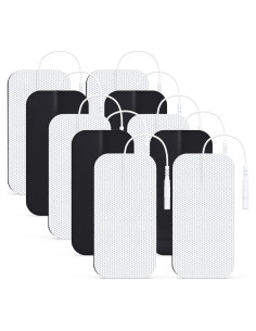 Almohadillas TENS AUVON 5x10cm 10 Pcs Sin Látex Autoadhesivas