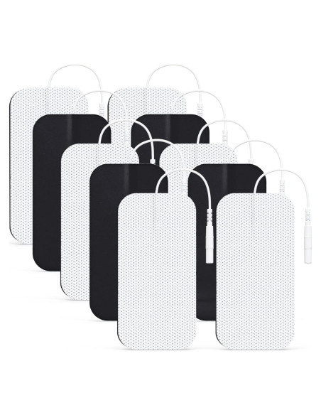 Almohadillas TENS AUVON 5x10cm 10 Pcs Sin Látex Autoadhesivas