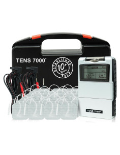 Estimulador Muscular TENS 7000 con 48 Almohadillas Electrodos