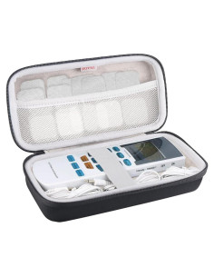 Funda EVA Dura BOVKE para Estimulador Muscular TENS Negro
