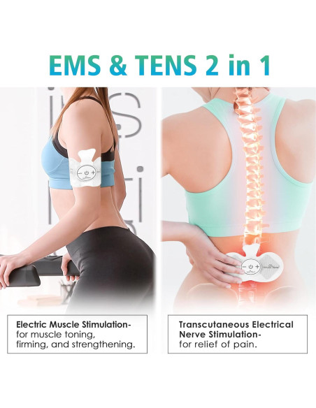 Estimulador TENS Inalámbrico Easy@Home EHE015BLE Control APP