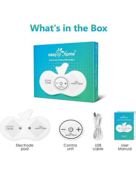 Estimulador TENS Inalámbrico Easy@Home EHE015BLE Control APP