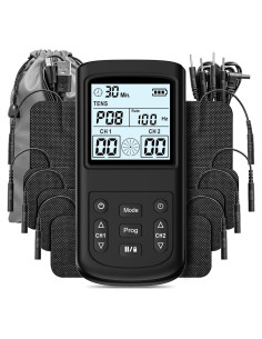 Estimulador Muscular TENS EMS DONGGUAN 3-en-1 28 Modos