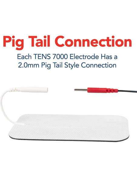 Almohadillas de Reemplazo TENS 7000 - Paquete de 32 Unidades
