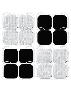 Almohadillas TENS Easy@Home 16 Reutilizables 5.08cm x 5.08cm