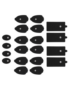 Almohadillas Electrodos TENS Belifu 20 Piezas Reutilizables