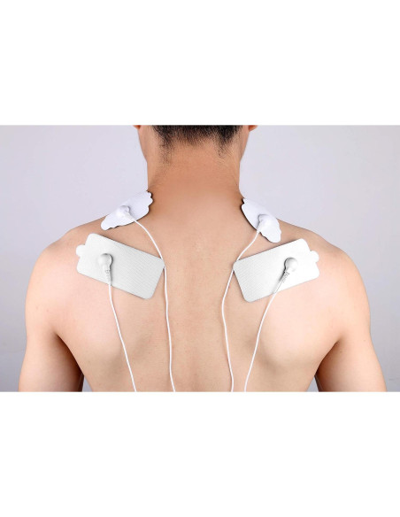 Almohadillas Electrodos TENS Belifu 20 Piezas Reutilizables