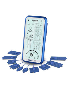 Unidad TENS Omega Touch Estimulador Muscular 24 Modos