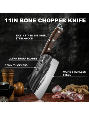 Cuchillo de Carnicero Zhang Xiao Quan 16 cm Acero Inoxidable