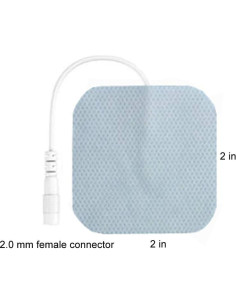 Electrodos Autoadhesivos TENS DL HEALTHCARE 24 Pzs 5.08x5.08 cm 2