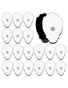 PADS de Reemplazo TENS anrlafie 20PCS Reutilizables 3x1.8"