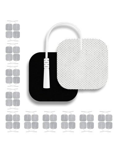 Almohadillas Electrodos TENS Santamedical 40 Pcs 5x5 cm Reutilizables