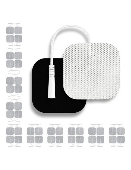 Almohadillas Electrodos TENS Santamedical 40 Pcs 5x5 cm Reutilizables