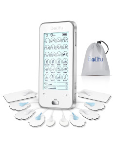 Masajeador TENS Belifu AS8015 con 24 Modos y Pantalla Táctil