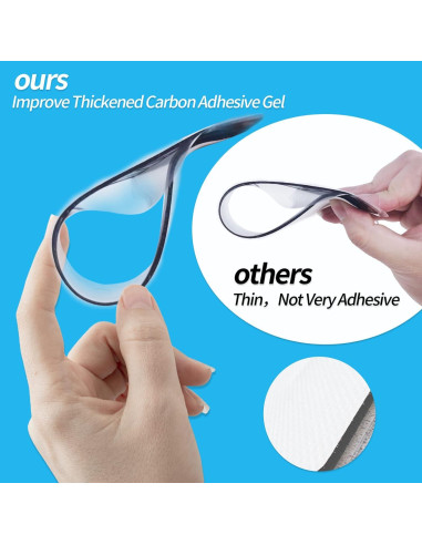 PADS de Reemplazo TENS Melede - 6 Electrodos Mariposa 10x15cm