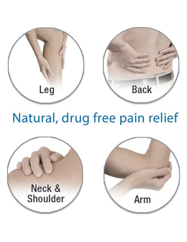 AccuRelief 3-en-1 TENS EMS Masajeador Alivio Dolor