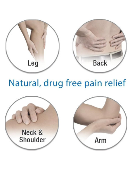 AccuRelief 3-en-1 TENS EMS Masajeador Alivio Dolor