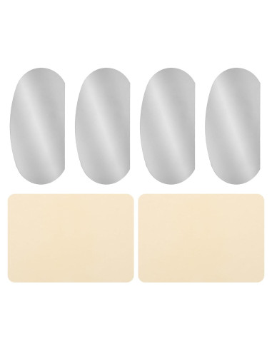 Kit de Herramientas de Cerámica YOKIVE 4 Piezas Acero Inoxidable