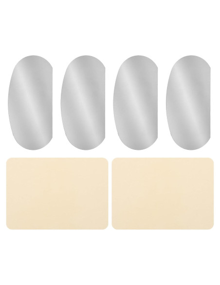 Kit de Herramientas de Cerámica YOKIVE 4 Piezas Acero Inoxidable