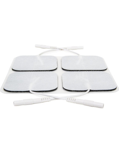 Electrodos Reutilizables 5x5cm Reserv para Unidad TENS - 40 Piezas