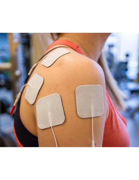 Electrodos Reutilizables 5x5cm Reserv para Unidad TENS - 40 Piezas