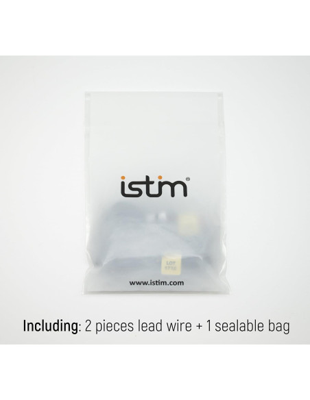 Cables de Reemplazo TENS iStim 2 Piezas 2mm Conectores