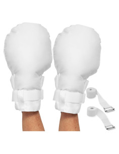 Mitones de Seguridad Médica Burlingham - Acolchados, Talla Única