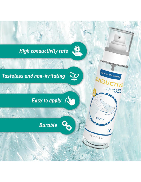 Gel Conductivo ReaJoy 150ml para Almohadillas TENS y EMS Gel Conductivo ReaJoy 150ml para Almohadillas TENS y EMS