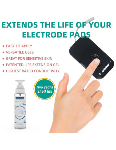 Gel Conductivo ReaJoy 150ml para Almohadillas TENS y EMS